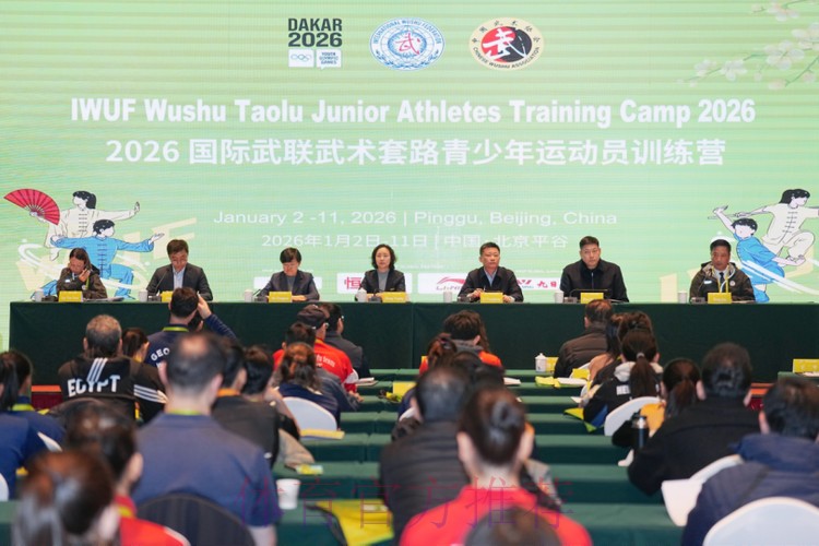 国际武联武术套路青少年运动员训练营在北京举行